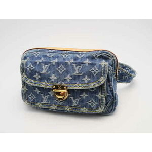Louis Vuitton Denim Bag Monogram Bum Blue